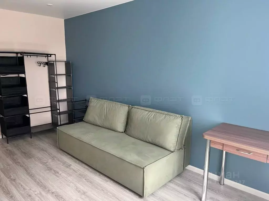 1-к кв. Татарстан, Казань ул. Александра Курынова, 10к1 (29.0 м) - Фото 0