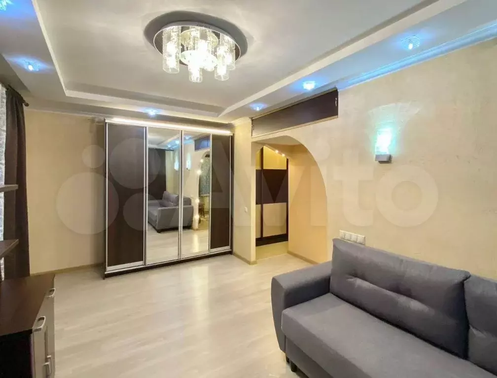 1-к. квартира, 36 м, 5/9 эт. - Фото 1