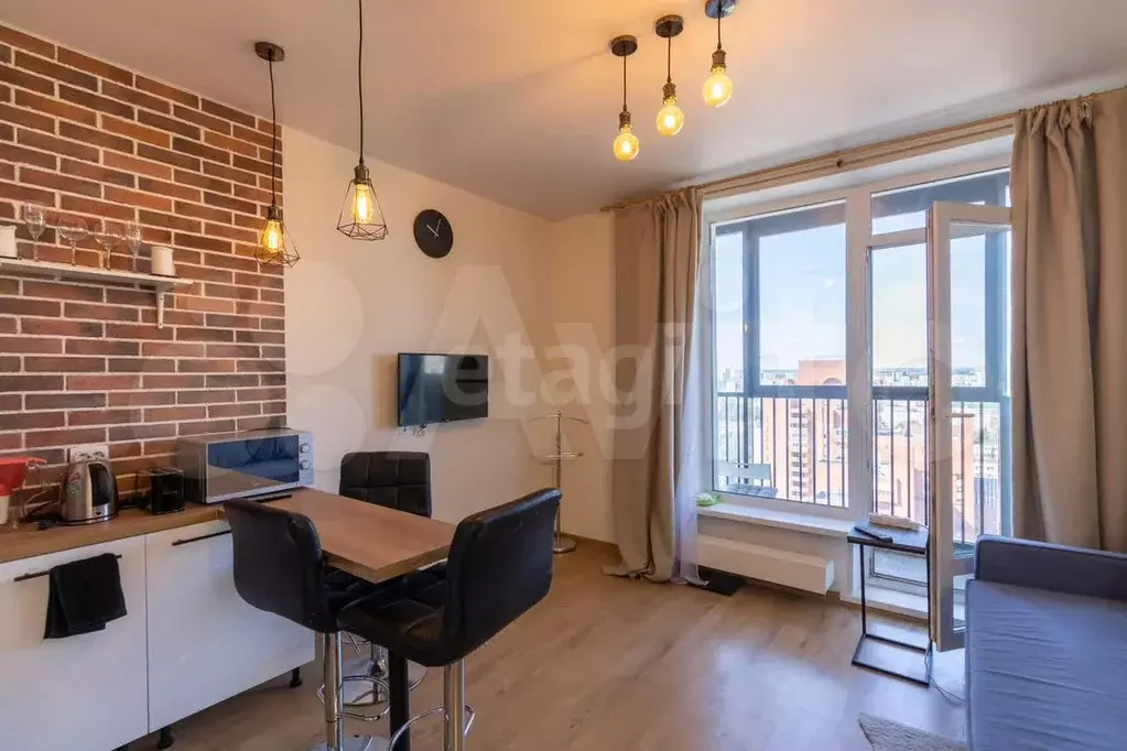 Квартира-студия, 27 м, 21/27 эт. - Фото 0