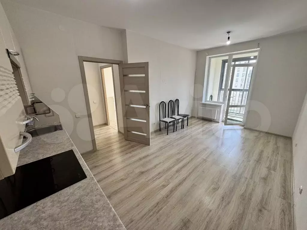1-к. квартира, 40 м, 6/9 эт. - Фото 1