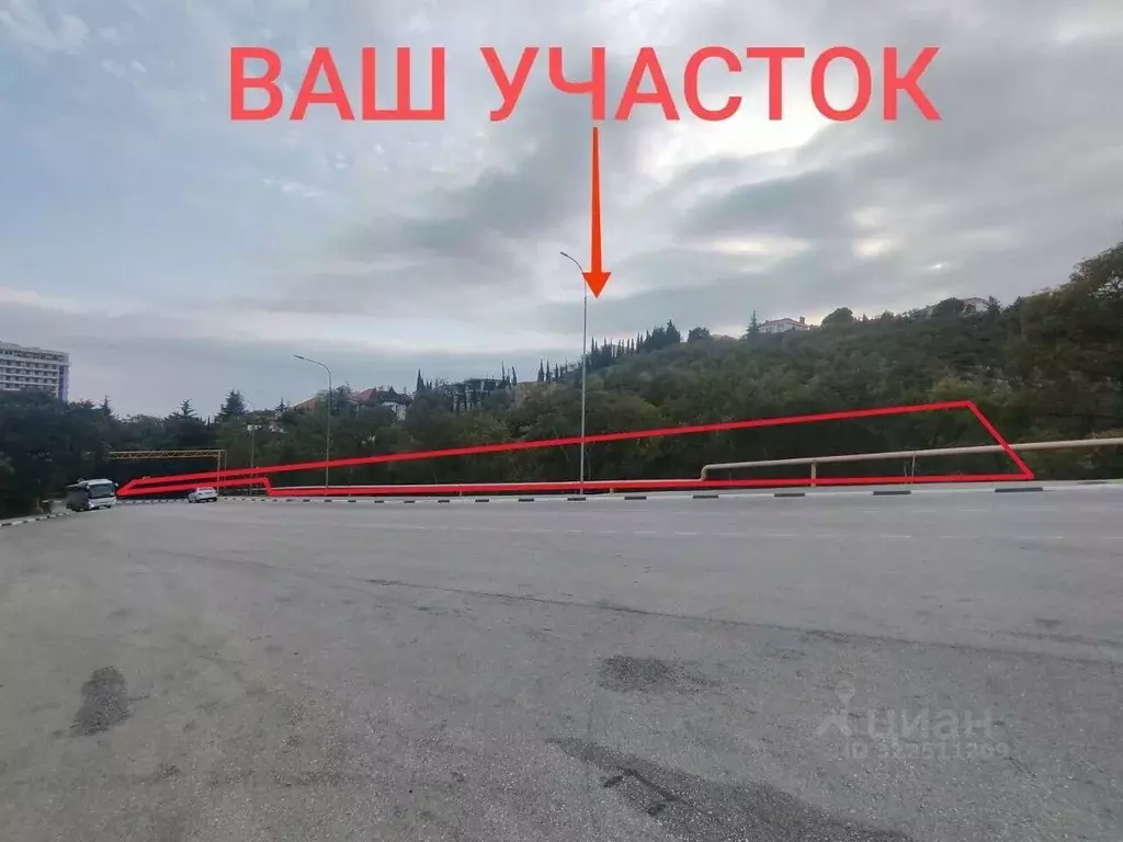 Участок в Крым, Ялта муниципальный округ, Гурзуф пгт  (32.0 сот.) - Фото 1