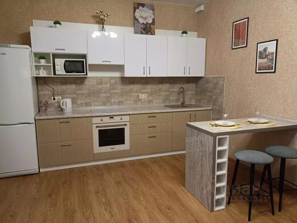 Студия Ивановская область, Иваново ул. Батурина, 27 (34.0 м) - Фото 2