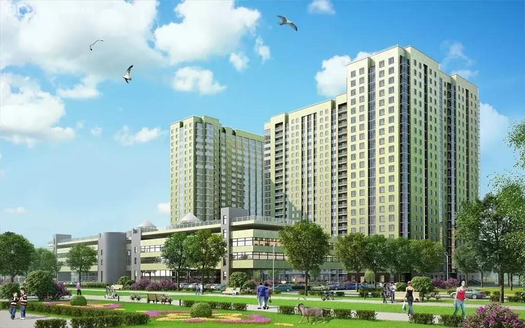 1-комнатная квартира: Санкт-Петербург, Пулковское шоссе, 38к7 (38 м) - Фото 0