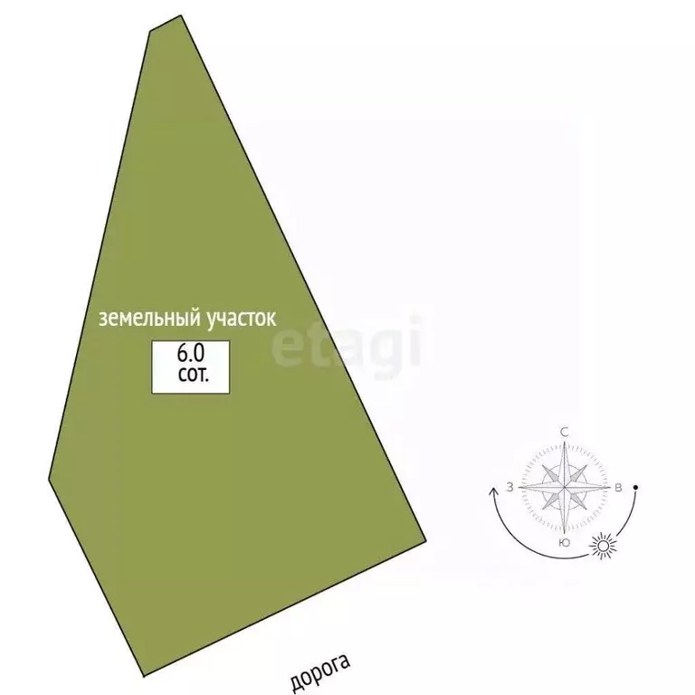 Участок в Татарстан, Тукаевский район, с. Нижний Суык-Су  (6.0 сот.) - Фото 1