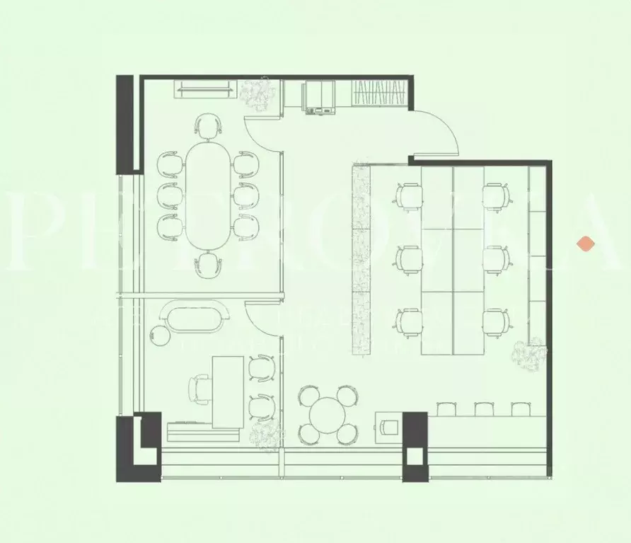 Офис в Москва проезд 3-й Марьиной рощи, 40С1 (71 м) - Фото 2