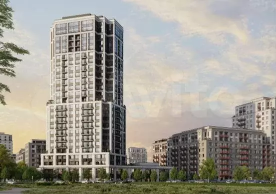 3-к. квартира, 95 м, 17/25 эт. - Фото 0
