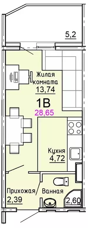 Студия Московская область, Солнечногорск городской округ, Голубое пгт ... - Фото 1
