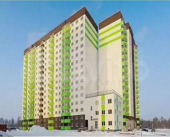 Квартира-студия, 28,1 м, 12/16 эт. - Фото 0