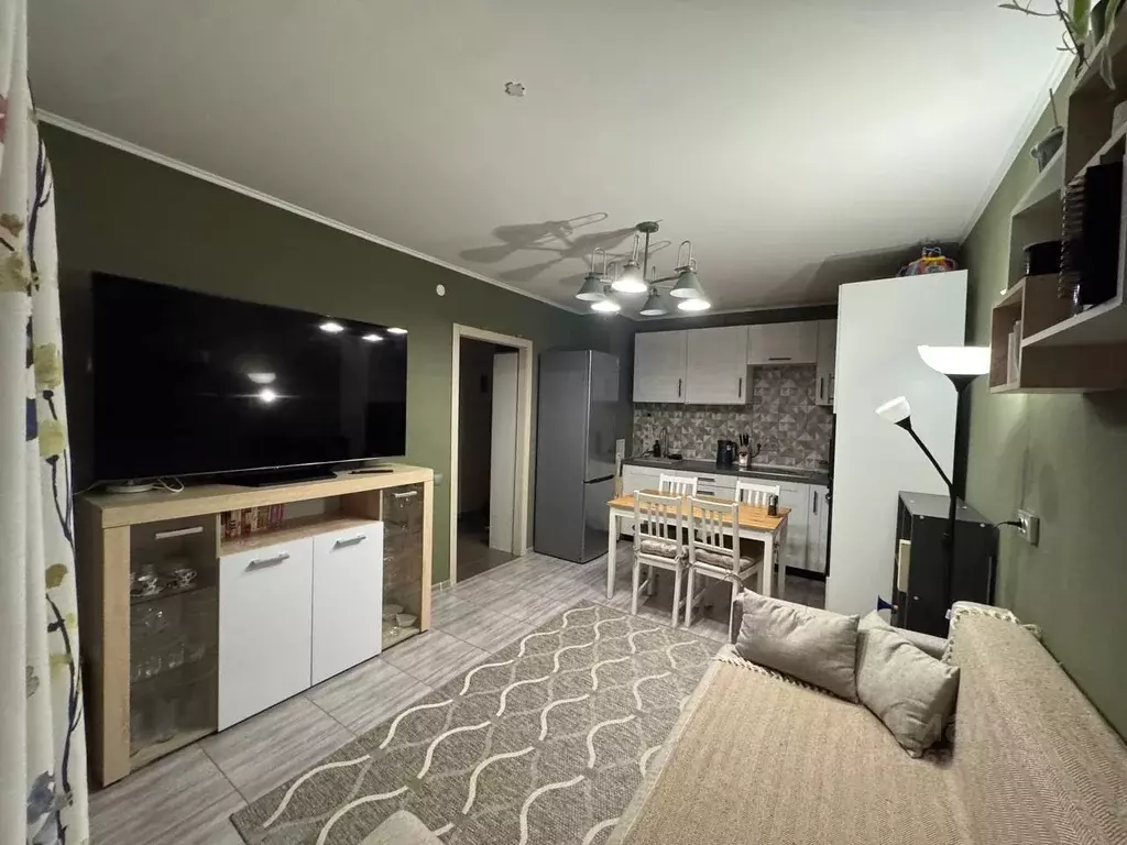 1-к кв. Санкт-Петербург пос. Парголово, Заречная ул., 45к1 (39.3 м) - Фото 1