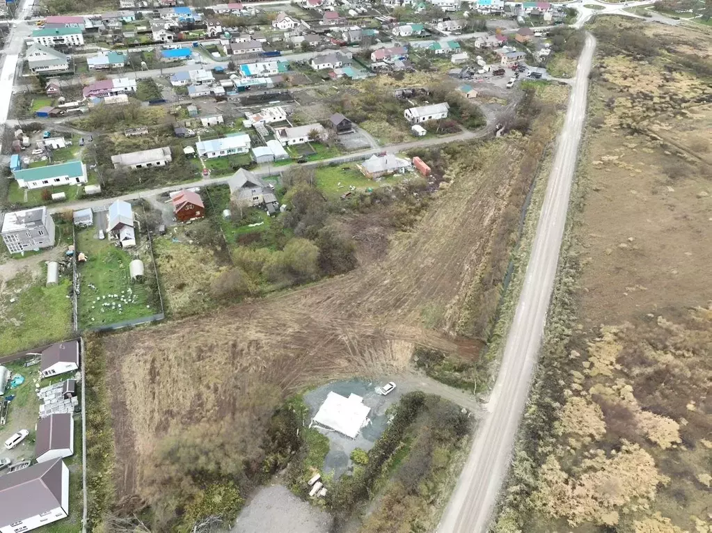 Участок в Сахалинская область, Анивский городской округ, с. ... - Фото 0