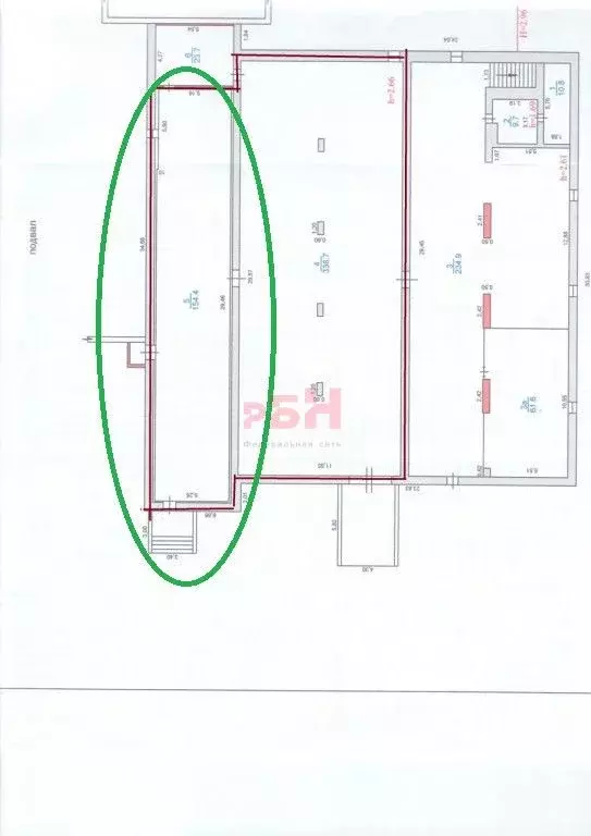 Торговая площадь в Курганская область, Курган Заозерный жилрайон, 3-й ... - Фото 1