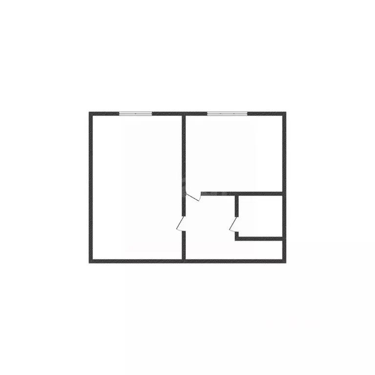 1-к кв. Курская область, Курск Садовая ул., 3 (29.9 м) - Фото 2