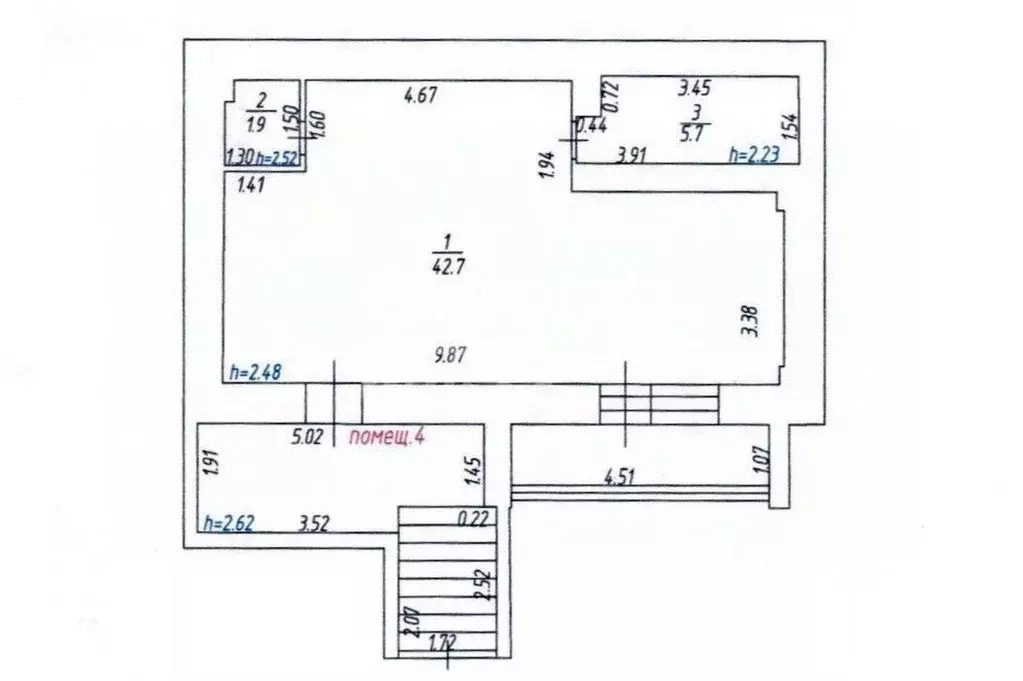 Офис в Кировская область, Киров Мичуринская ул., 1 (50 м) - Фото 2