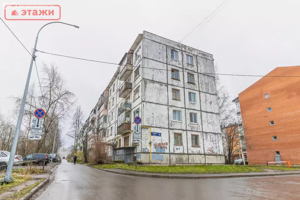 1-комнатная квартира: Петрозаводск, Станционная улица, 28 (32 м) - Фото 1