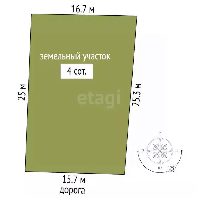 Участок в Севастополь Кальфа-1 садоводческое товарищество, ул. ... - Фото 2