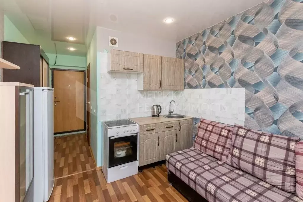 Студия Тюменская область, Тюмень ул. Новоселов, 115 (15.5 м) - Фото 1