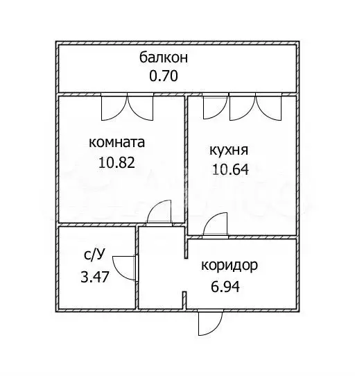 1-к. квартира, 35,2 м, 14/16 эт. - Фото 0