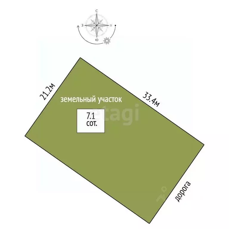 Участок в Костромская область, Кострома Соколиное Гнездо кп, 1 (7.1 ... - Фото 2