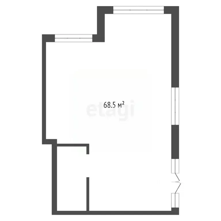 Студия Тюменская область, Тюменский муниципальный округ, д. Патрушева ... - Фото 2