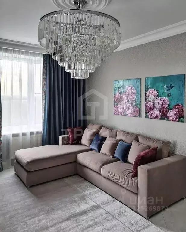 3-к кв. Ленинградская область, Всеволожский район, Агалатовское с/пос, ... - Фото 2