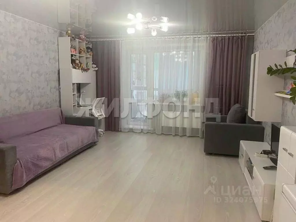 1-к кв. Новосибирская область, Новосибирск ул. Татьяны Снежиной, 29/3 ... - Фото 1