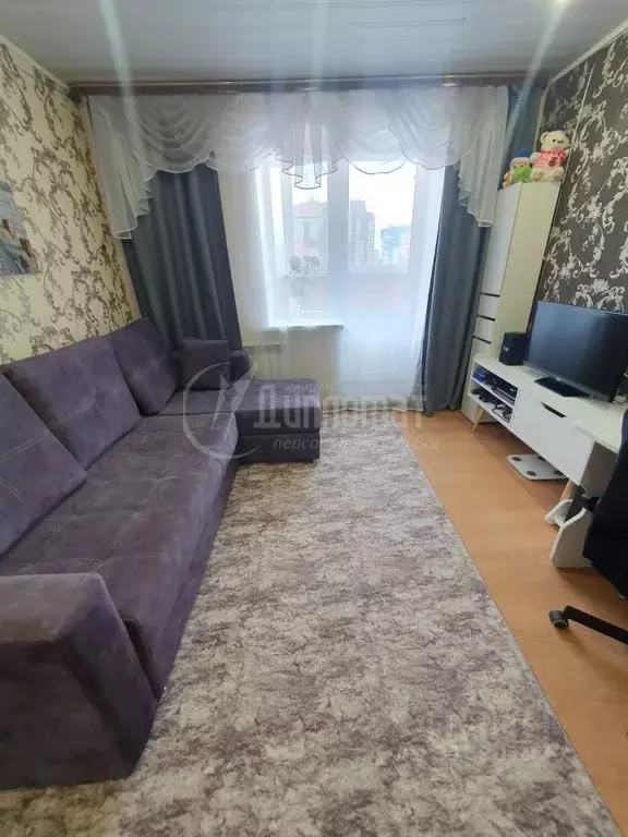 1-к кв. Курганская область, Курган Заозерный жилрайон, 12-й мкр, 1А ... - Фото 0