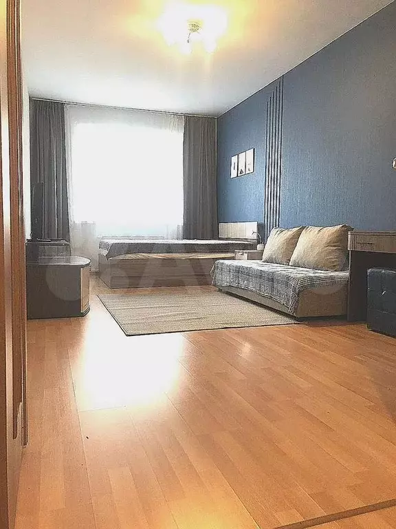 1-к. квартира, 42,1 м, 14/25 эт. - Фото 0