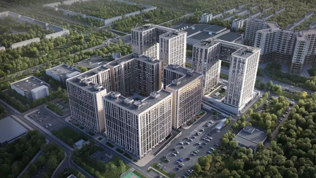3-к кв. Санкт-Петербург ул. Типанова, 22 (92.9 м) - Фото 1