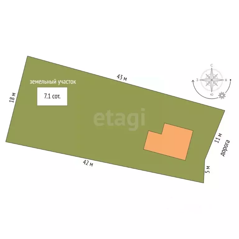 Дом в Пермский край, Кишертский район, с. Спасо-Барда Советская ул. ... - Фото 2