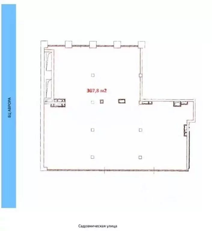 Помещение свободного назначения в Москва Садовническая ул., 82 (307 м) - Фото 2