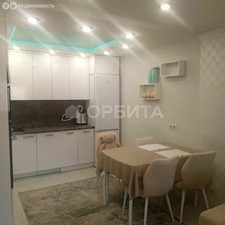 1-комнатная квартира: Тюмень, микрорайон Мыс, улица Малиновского, 6Ак2 ... - Фото 1