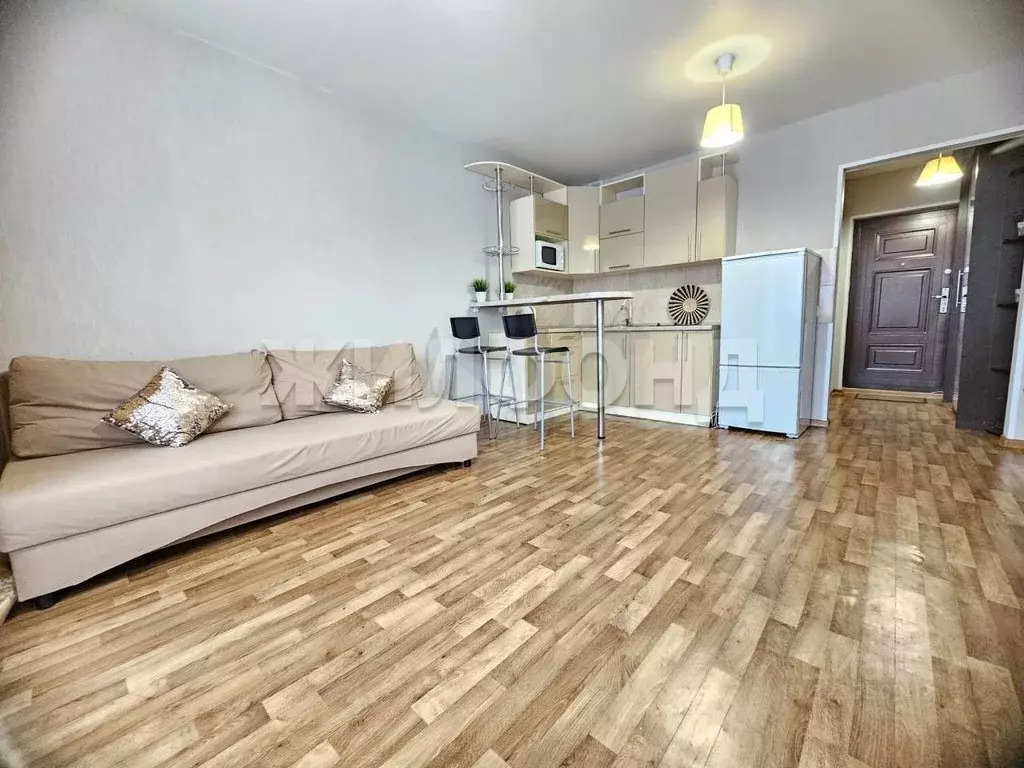 Студия Новосибирская область, Новосибирск Горский мкр, 69/1 (26.0 м) - Фото 1