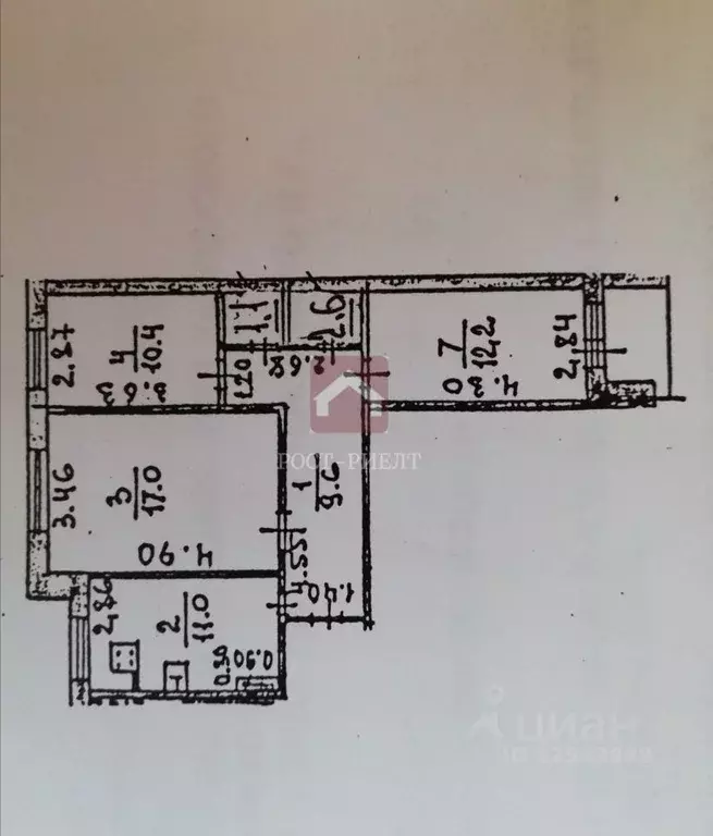 3-к кв. Саратовская область, Саратов ул. Имени Н.Г. Чернышевского, ... - Фото 2