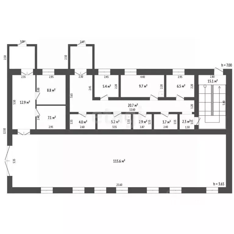Офис в Мордовия, Саранск Строительная ул., 11 (20 м) - Фото 2