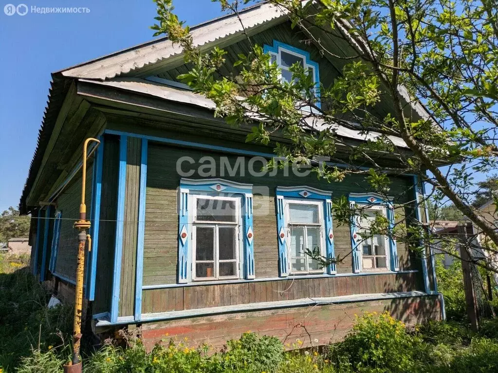 Дом в Вологодская область, рабочий посёлок Кадуй, улица Суворова, 24 ... - Фото 1