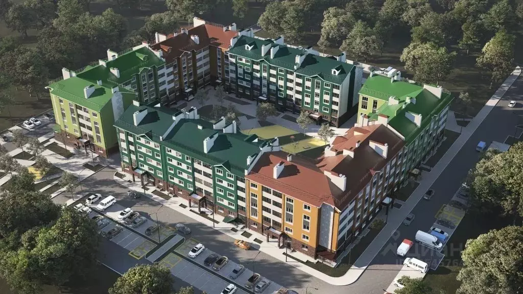 1-к кв. Тульская область, Тула Новая Тула мкр,  (37.55 м) - Фото 1