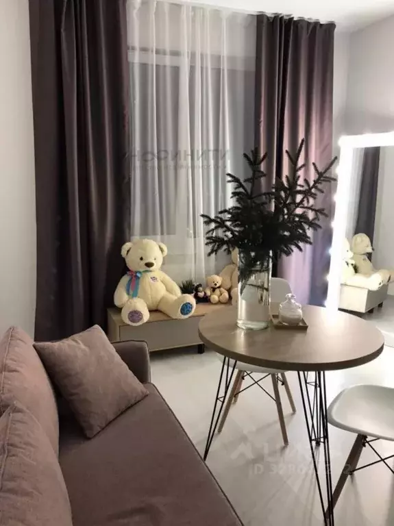 Студия Санкт-Петербург аллея Арцеуловская, 19к2 (25.5 м) - Фото 1