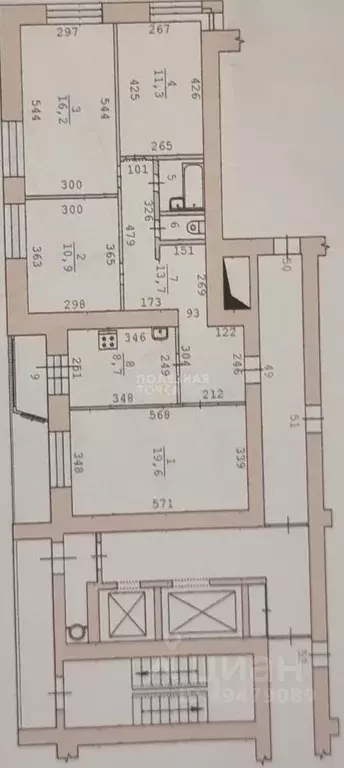 4-к кв. Свердловская область, Екатеринбург ул. Соликамская, 3 (84.3 м) - Фото 2