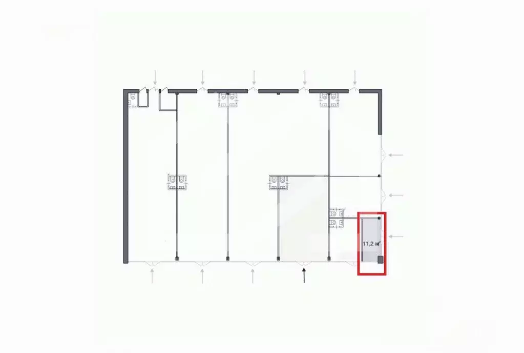 Помещение свободного назначения в Москва Тушинская ул., 24С15 (11 м) - Фото 2