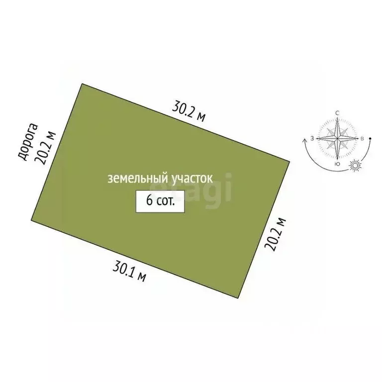 Участок в Крым, Ленинский район, Семисотское с/пос, с. Каменское ул. ... - Фото 2