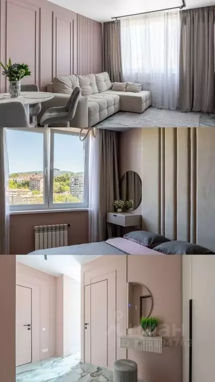 2-к кв. Краснодарский край, Сочи Завокзальный мкр, пер. Трунова, 6к6 ... - Фото 1