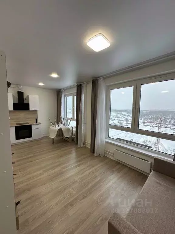 Студия Москва ул. Большое Понизовье, 8 (33.7 м) - Фото 1