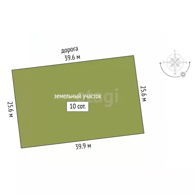 Участок в Саха (Якутия), Якутск Сосновый бор ДСК,  (10.0 сот.) - Фото 2