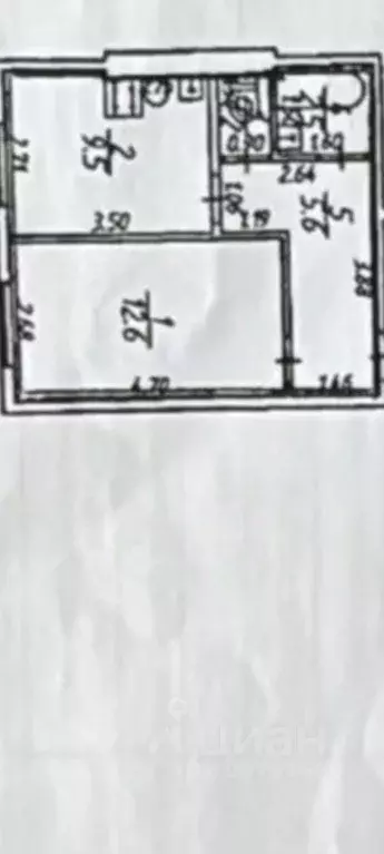 1-к кв. Калужская область, Сухиничский муниципальный округ, ... - Фото 1