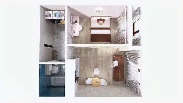 1-к кв. Иркутская область, Иркутский муниципальный округ, Маркова рп ... - Фото 1