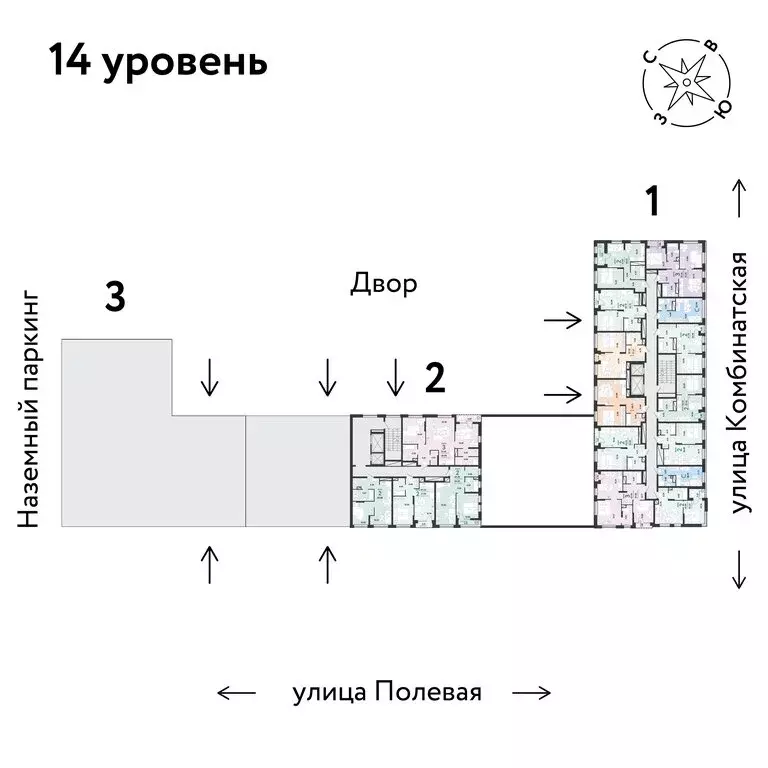 1-комнатная квартира: Тюмень, Полевая улица, 108 (38.71 м) - Фото 1