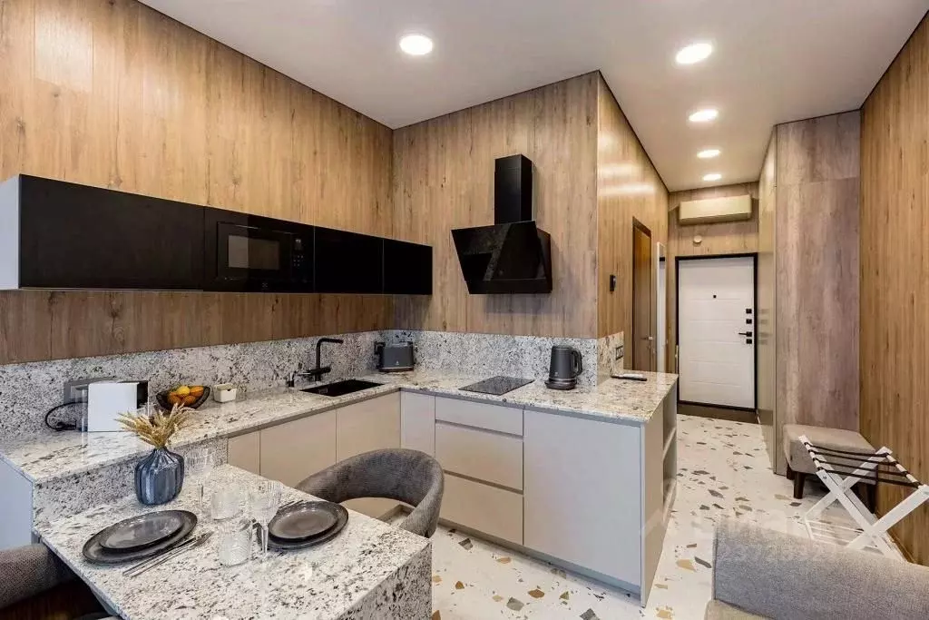 1-к кв. Калининградская область, Зеленоградск ул. Гагарина, 87 (29.0 ... - Фото 2