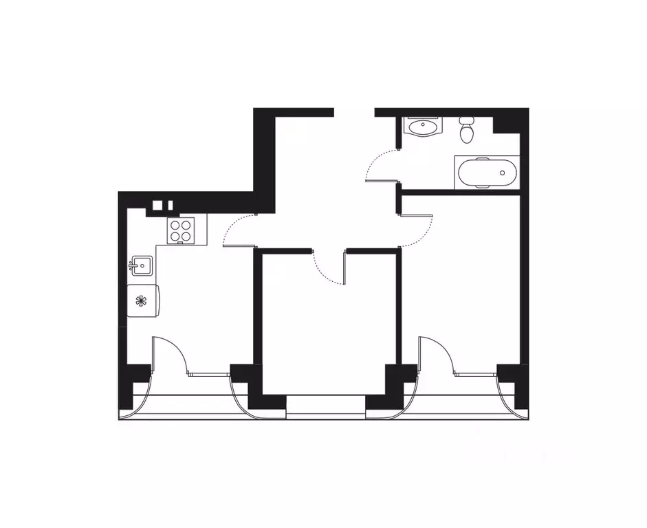 3-к кв. Иркутская область, Иркутск наб. Верхняя, 131 (56.58 м) - Фото 0