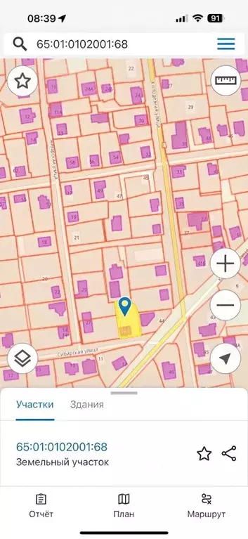 Участок в Сахалинская область, Южно-Сахалинск Кирпичная ул., 8 (6.73 ... - Фото 1