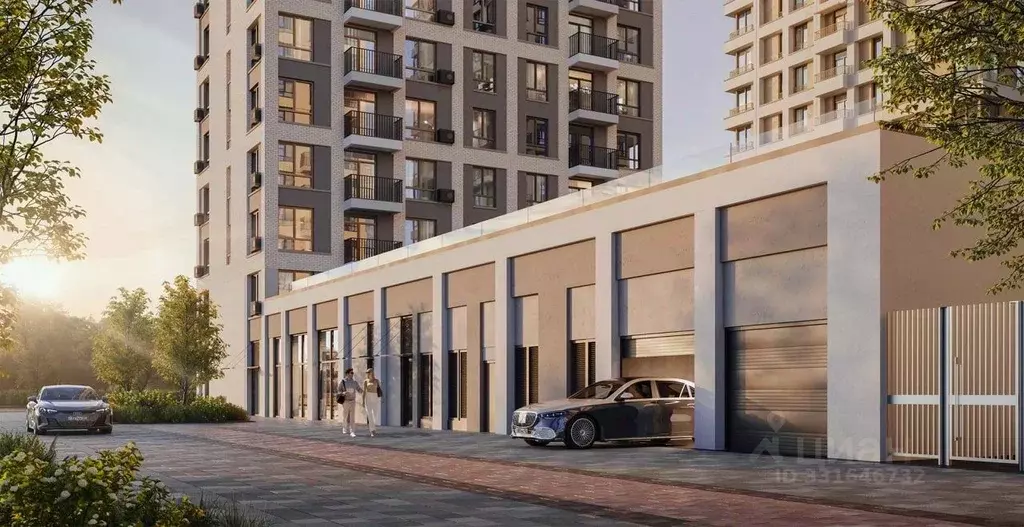Гараж в Москва Квартал Герцена жилой комплекс, к2 (13 м) - Фото 2